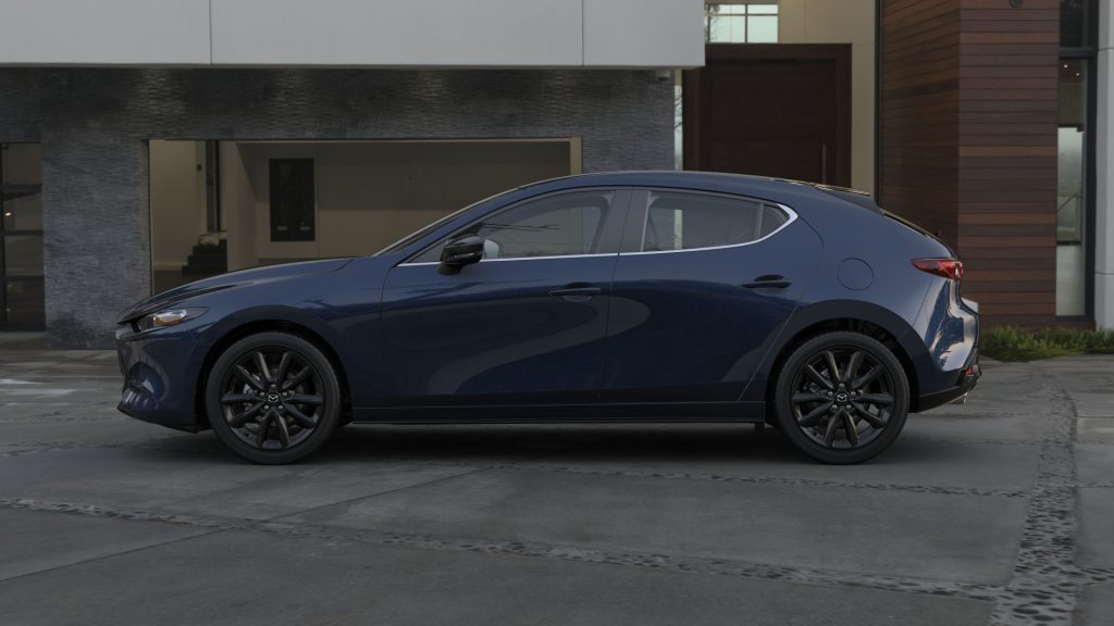 Mazda Axela side profile
