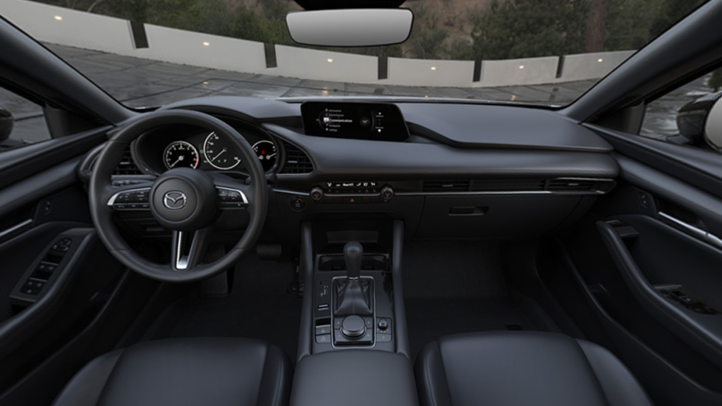 Mazda 3 hatchback interior